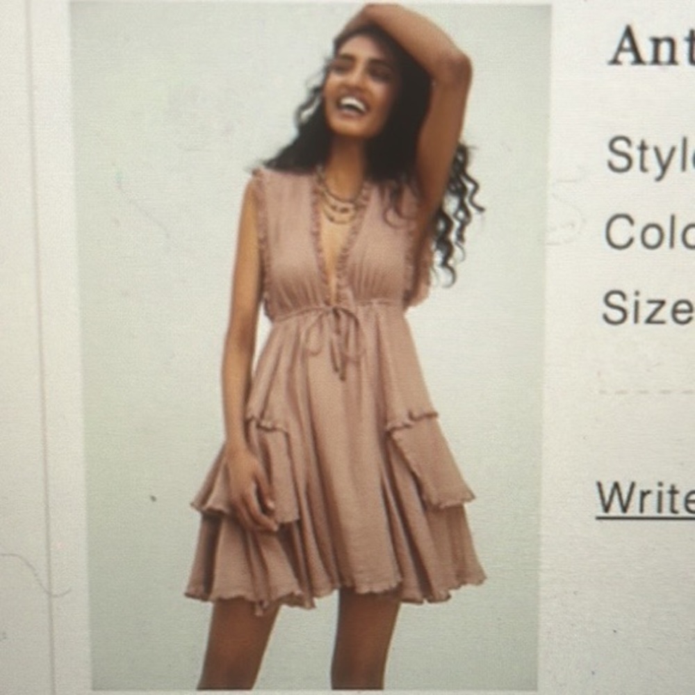 Free people baby doll rag dress